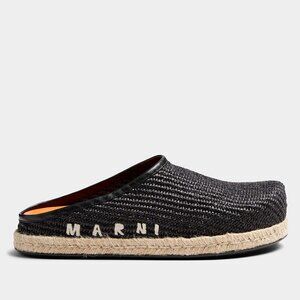 BNWT SS23 MARNI FUSSBETT RAFFIA MULES SLIP ON 41